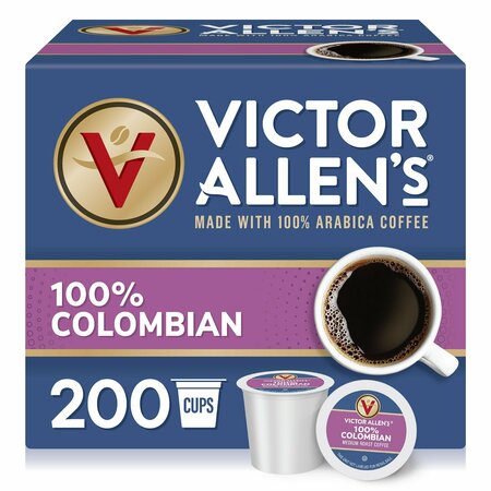 Victor Allen 100% Colombian Coffee Single Serve Cup, PK200 FG014638RV